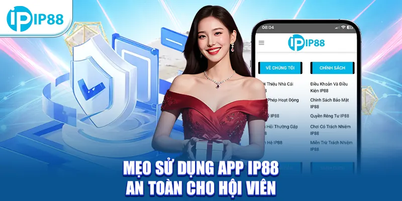 Mẹo sử dụng app IP88 an toàn cho hội viên